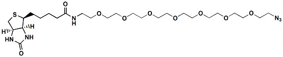 95% Min Purity PEG Linker  Biotin-PEG8-azide